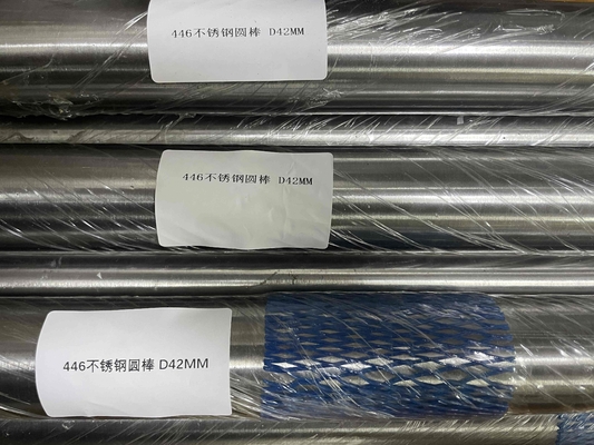 AISI 446 Stainless Steel Round Bar UNS S44600 Ferritic Heat Resistant