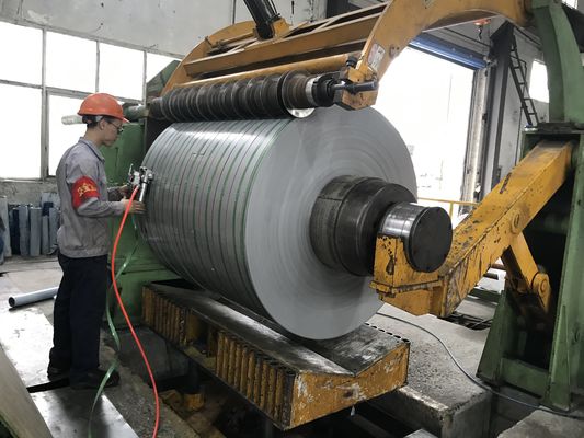 EN 1.4034 Aisi 420C DIN X46Cr13 شريط الفولاذ المقاوم للصدأ المطاط البارد في الملف